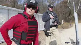Propper&reg; 4PV-TAC Men's Four Piece Soft Armor Concealable Tactical Ballistic Vest