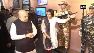 Home Minister Amit Shah pays tribute at National Police Memorial