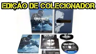 UNBOXING CALL OF DUTY GHOST: EDI&Ccedil;&Atilde;O DE COLECIONADOR! (Hardened Edition) - Minha cole&ccedil;&atilde;o de Games #02