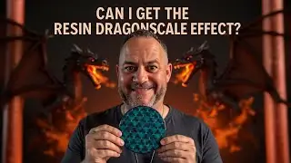 🔥 Mesmerizing Dragonscale Resin Art &ndash; Must-Try Fantasy Effect Tutorial! 🐉✨