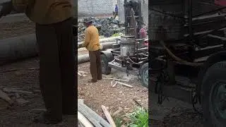 Sawmill Lombok Indonesia. Call these guys and get lumber cut on site! #lumber #wood #sawmill #indo