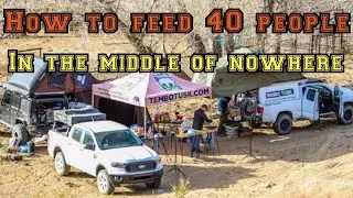 How to Feed 40 People in the Middle of Nowhere
