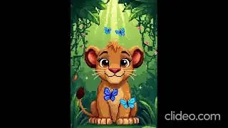 Leo the Little Lion 🦁 | Cute Jungle Story for Kids | Bedtime Animation