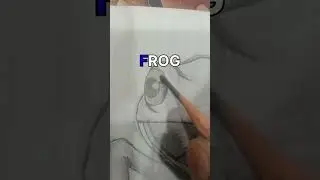 20 DAYS CHALLANGE DAY 8 DRAWING OF A FROG