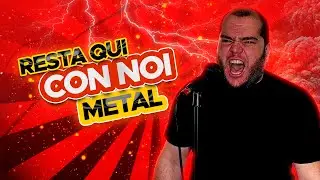 RESTA QUI CON NOI  - METAL Cover