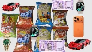 Opening 7 Mystery Snacks | Opening Inam Packets🎁 Unboxing