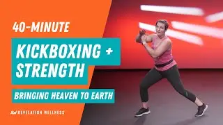 40-Min Kickboxing and Strength Workout 🔥 Full Body Cardio | Christian Fitness