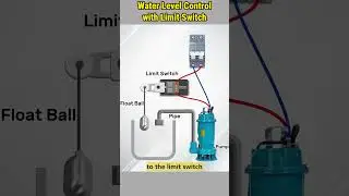Limit Switch for Water Level Control #howto #pump #waterlevelcontroller #limitswitch #automation