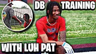 CORNERBACK TRAINING WITH LUH PAT!