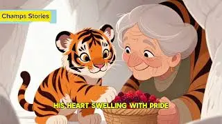 The little Tiger's Stripes and Courage // Kids Stories... Bravery