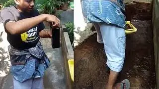 Cara pemasangan aspal cair pada kolam ikan dengan mudah & simpel #pelapiskolam #antiocor