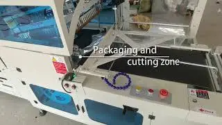 Automatic Conveyor Belt Shrink Wrapping Machine - Industrial Packaging Solutions