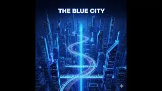 The Blue City | Upbeat Electronic Dance Groove with Funky Guitar (AI Music)