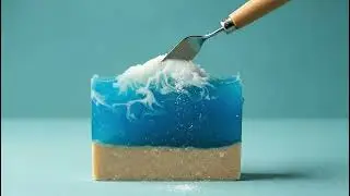 Satisfying Soap Scraping ASMR 🔪✨ | Crunchy Sounds & Fluffy Flakes (Visual & Audio Triggers)