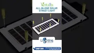 Best Solar Street Light 2025 | Vettam All-in-One | LightingSouq