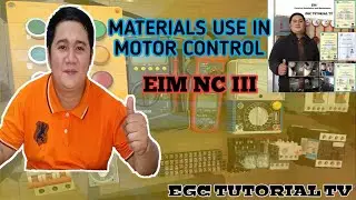 MATERIALS USE IN MOTOR CONTROL...EIM NC III #materials #tools #equipment #electrical