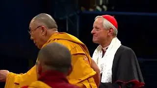 His Holiness the Dalai Lama and Cardinal Wuerl in Washington DC - Kalachakra Empowerment