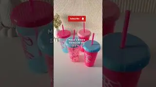 Miniso x Barbie: Aesthetic Cup Set Unboxing Meesho Amazon #shorts #trending