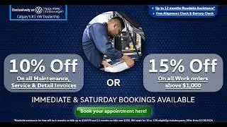 🚗 February Service Specials at Taza Park Volkswagen &ndash; Save Up to 15% This Month! 🔧❄️
