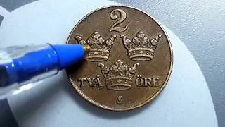 My favorite coins: Sweden 2 ore 1940