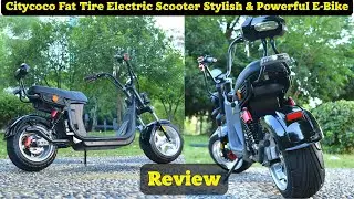 Citycoco Fat Tire Electric Scooter  60V 25Ah Lithium Battery 70KM/H Max Speed  200KG Load Capacity
