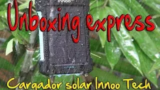 Unboxing express: Cargador solar Innoo Tech