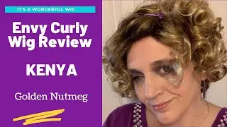 Envy Wig Review KENYA | Golden Nutmeg | Curly Wig Styles