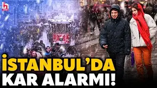 İstanbul'a beklenen kar geldi! Megakent beyaza büründü! İşte son durum...