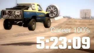 Colin McRae: DiRT Career 100% Speedrun in 5:23:09