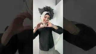 Как красиво завязать платок ✨Hijab tutorial #9