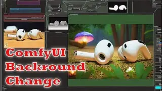 ComfyUI Tutotrial: Backround Replacement With Controlnet #comfyui #comfyuitutorial #controlnet