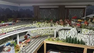 Märklin H0 digital  43 Züge bei der 1. Automatikfahrt mit WDP
