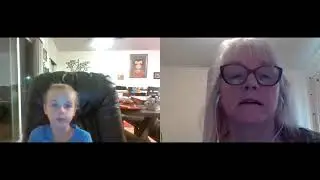 Rhyming Lesson on Zoom - Online Learning Example