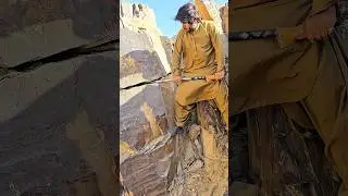 Stone Cutting Process ⚒️#StoneMining #MiningLife #TrendingNow