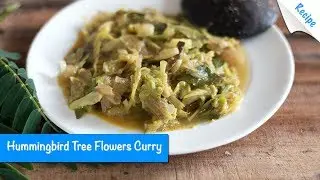Hummingbird Tree Flowers Curry Recipe (English)