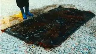 The Incredible Process of Old carpet Cleaning | Cleaning the Dirtiest Rug asmr Cleaning Satisfying