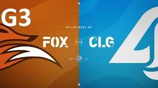 FOX vs CLG Game 3 Highlights - 2017 NALCS SPRING SPLIT - WEEK 7 DAY 1