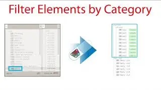 Revit Dynamo #5.04 Filter Elements by Category