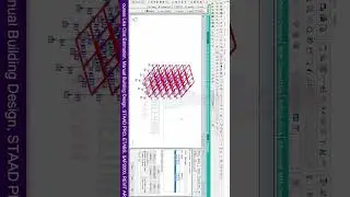 STAAD PrO Tips and Tricks Day 19 Properties in STAAD #shortvideo #civil #staadprov8i #shrots #tips