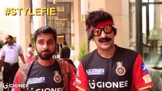 Iqqi and Nags pose for a #Stylefie! | VIVO IPL 2017