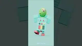 Я &mdash; робот 🤖 Весёлая песенка про роботов для детей | Танец робота | Изучаем геометрические фигуры