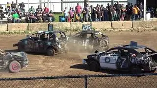 Mauston Wi Cleanup Derby 2025- Super Bonestock Cars