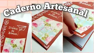 HANDMADE PAPER NOTEBOOK | VERY EASY | LOGBOOK | MAKE and SELL✨