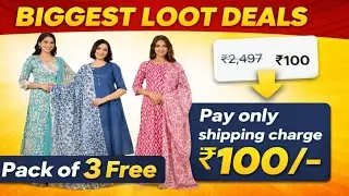 Aramya 3 Products FREE 😱 | Aramya Hidden Loot Exposed! | Today's loot deals | Today&rsquo;s Biggest Loot