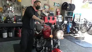 CB400SF　マフラーを交換してVTECの音を楽しむ