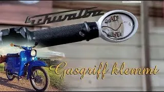 Simson Schwalbe KR51 Gasdrehgriff ist schwergängig klemmt