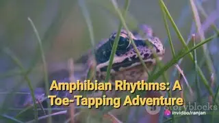 Amphibian Rhythms: A Toe-Tapping Adventure@ranjithgunasekara #Amphibians#Adventure#HopAndJump