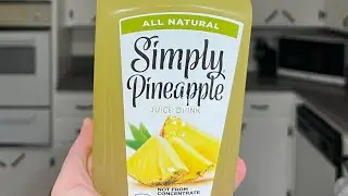 Simply pineapple juice drink review