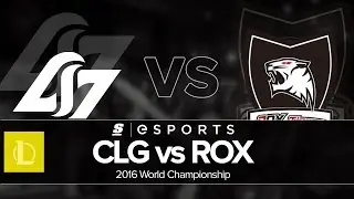 Highlights: CLG vs ROX (Worlds 2016 Day 4)
