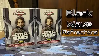 2023 Topps Chrome STAR WARS 2 Retail Value Blaster Boxes!